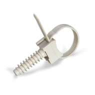 Кабельные стяжки с площадкой под дюбель