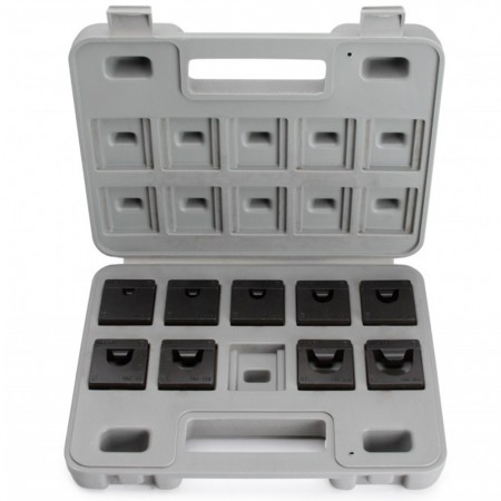 КВТ Набор матриц НМ-300-ПМ для опрессовки медных листовых наконечников ПМ 61035 KVT КВТ Набор матриц НМ-300-ПМ для опрессовки медных листовых наконечников ПМ 61035 KVT