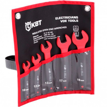 КВТ Набор ключей однорожковых изолированных НИИ-06 5 шт 61253 KVT КВТ Набор ключей однорожковых изолированных НИИ-06 5 шт 61253 KVT