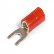 КВТ Наконечник вилочный изолированный НВИ(н) 16–8 с нейлоновой манжетой (мин партия 100 шт.) 61782 KVT