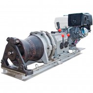 КВТ Лебедка тяговая бензиновая ЛТБ-5 для работ по монтажу ЛЭП 62909 KVT