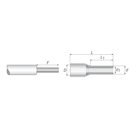 КВТ НШВИ 0.25–8 (мин партия 100 шт.) 66373 KVT КВТ НШВИ 0.25–8 (мин партия 100 шт.) 66373 KVT