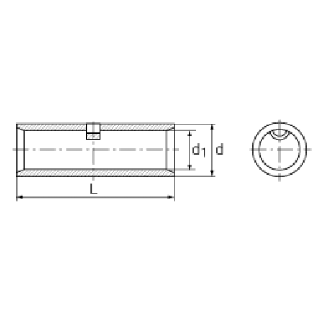 КВТ Гильзы медные луженые ГМЛ(о)-2.5/6.0 (мин партия 100 шт.) 68413 KVT КВТ Гильзы медные луженые ГМЛ(о)-2.5/6.0 (мин партия 100 шт.) 68413 KVT