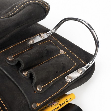 КВТ Сумка-пояс монтажника кожаная СК-12 «DEAD BULL» 78427 KVT КВТ Сумка-пояс монтажника кожаная СК-12 «DEAD BULL» 78427 KVT