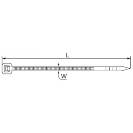 КВТ Стяжка нейлоновая КСС «Grizzly» 5х250 78824 (цена за уп.) KVT КВТ Стяжка нейлоновая КСС «Grizzly» 5х250 78824 (цена за уп.) KVT