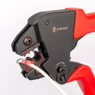 КВТ Миниатюрные пресс-клещи с тефлоновым покрытием CTM 78862 KVT