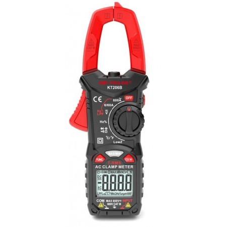КВТ Токовые клещи цифровые KT 206B КВТ Токовые клещи цифровые KT 206B