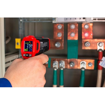 КВТ Безконтактный цифровой пирометр KT 650B КВТ Безконтактный цифровой пирометр KT 650B