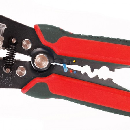 КВТ Универсальный набор для резки, снятия изоляции, опрессовки, и монтажа проводов UNI 79758 KVT КВТ Универсальный набор для резки, снятия изоляции, опрессовки, и монтажа проводов UNI 79758 KVT