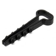 КВТ Дюбель-хомут ДХП 8-5 (ч) (100шт.) 81828 KVT