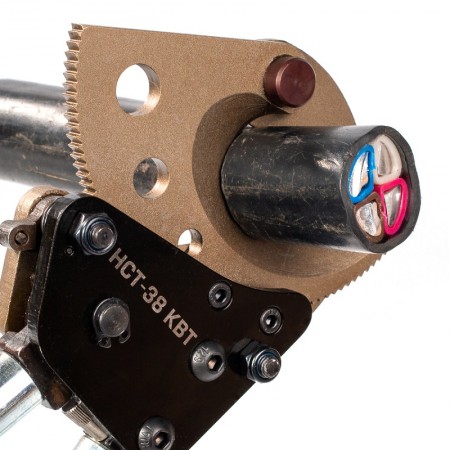 КВТ Секторные ножницы для резки стальных тросов и проводов АС НСТ-38 84394 KVT КВТ Секторные ножницы для резки стальных тросов и проводов АС НСТ-38 84394 KVT