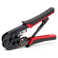 КВТ Кримпер с 2 встроенными модулями RJ-45, RJ-12, RJ-11 84626 KVT