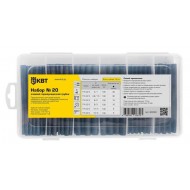 КВТ Набор клеевой термоусадочной трубки №20 86582 KVT