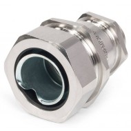 КВТ Ввод кабельный для металлорукава из нержавеющей стали ВК-М20(8-16 мм)-МР20 (INOX) (мин партия 10 шт.) Fortisflex 88169 KVT