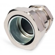 КВТ Ввод кабельный для металлорукава латунный ВК-М50(30-38 мм)-МР50 Fortisflex 89108 KVT